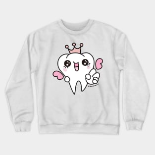 tooth fairy cartoon Crewneck Sweatshirt